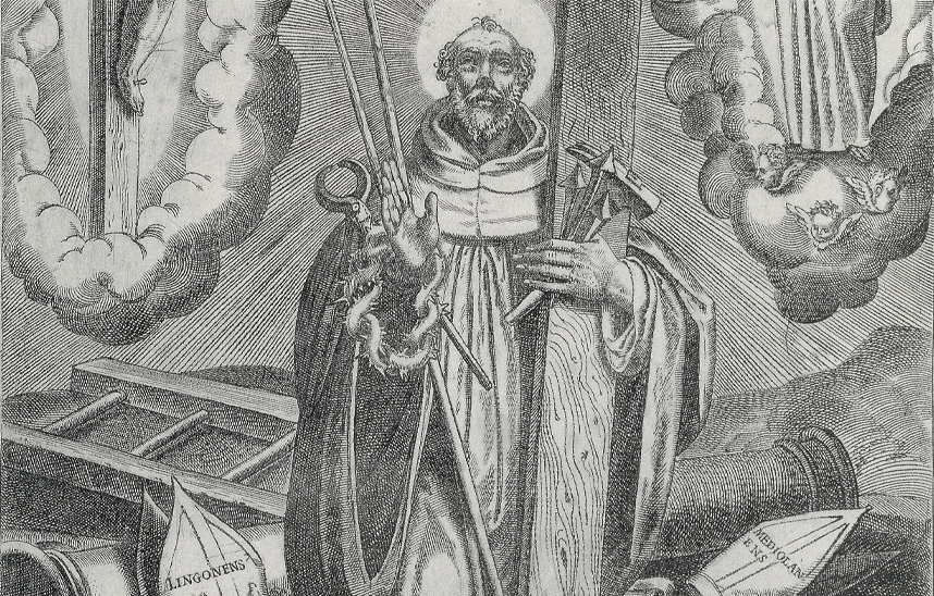 Un par de ejemplares en Navarra de la edición ilustrada de la Vida de San Bernardo de 1587