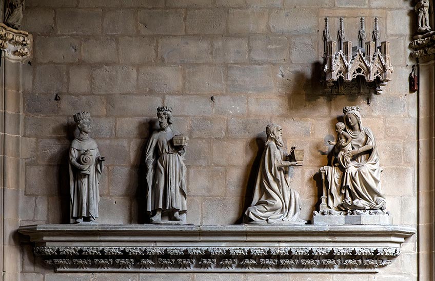 La fiesta de la Epifanía en la Catedral de Pamplona