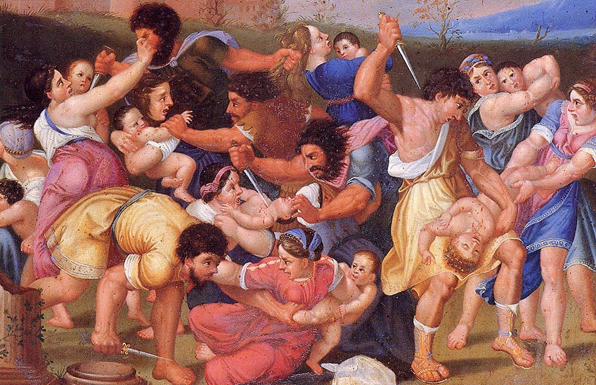 Fiesta de los infantes en la catedral de Pamplona en el día de los Santos Inocentes