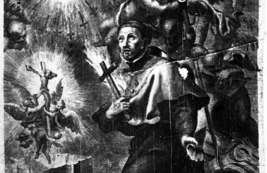 Un par de imágenes del siglo XVII del castillo de Javier (II)