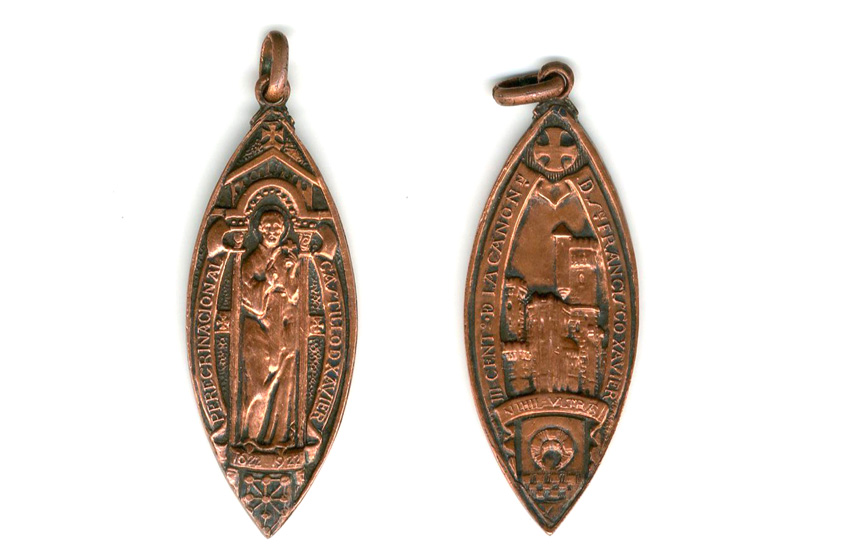 Julio Arrieta al servicio de la imagen del III Centenario de la canonización de san Francisco Javier en Navarra